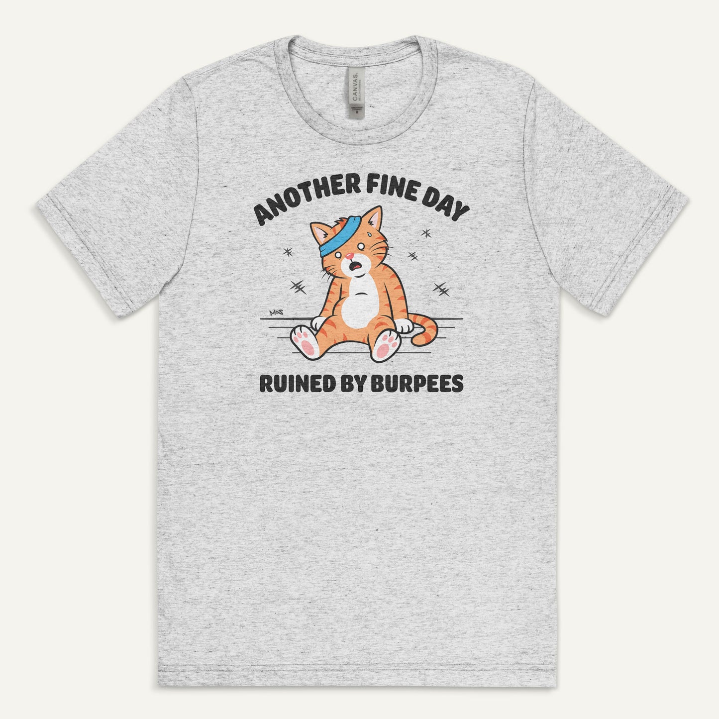 Another Fine Day Ruined By Burpees Men’s Triblend T-Shirt