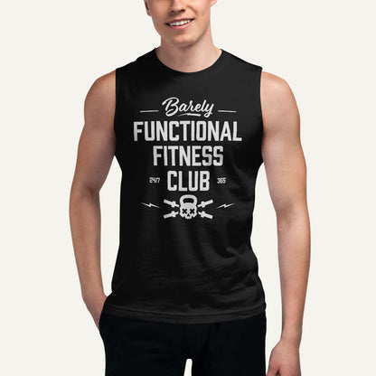 Barely Functional Fitness Club Men’s Muscle Tank