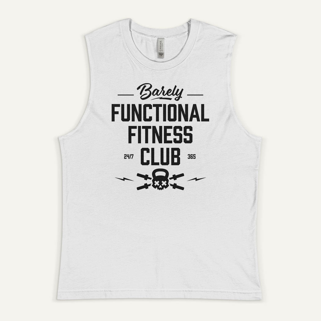 Barely Functional Fitness Club Men’s Muscle Tank