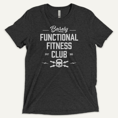 Barely Functional Fitness Club Men’s Triblend T-Shirt
