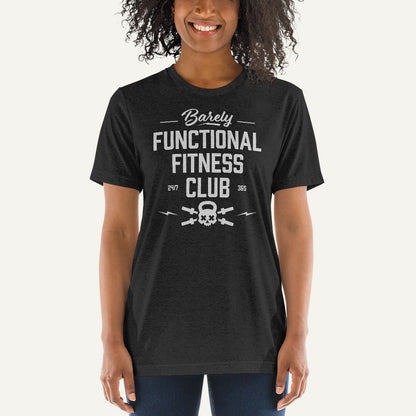 Barely Functional Fitness Club Men’s Triblend T-Shirt
