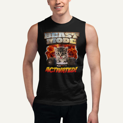 Beast Mode Activated Muscle Tank - Ministry of Sweat