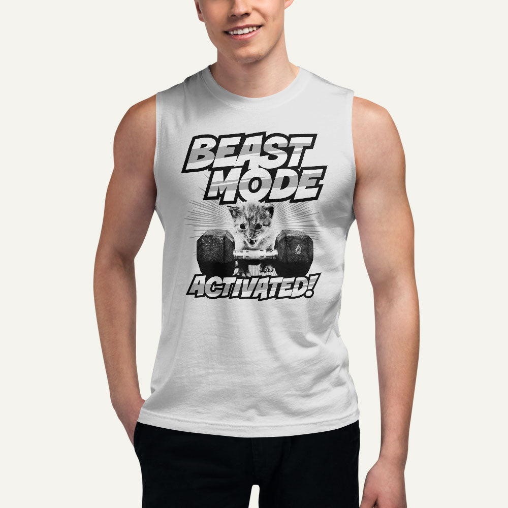 Beast Mode Activated Men’s Muscle Tank