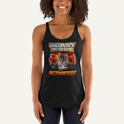 Beast Mode Activated Racerback Tank Top