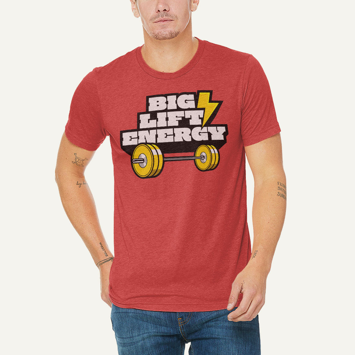 Big Lift Energy Men’s Triblend T-Shirt