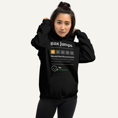 Box Jumps 1 Star Would Not Recommend Pullover Hoodie