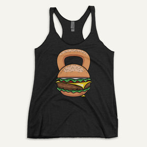 Burger Kettlebell Women’s Tank Top