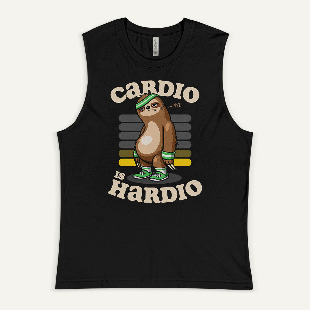 Cardio Is Hardio Muscle Tank - Ministry of Sweat