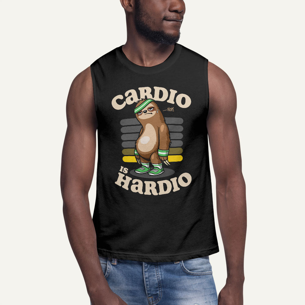Cardio Is Hardio Muscle Tank - Ministry of Sweat