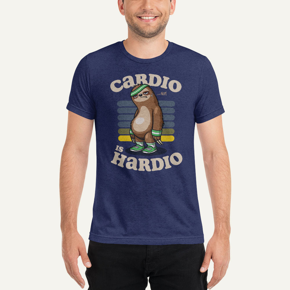 Cardio Is Hardio Triblend T-Shirt - Ministry of Sweat