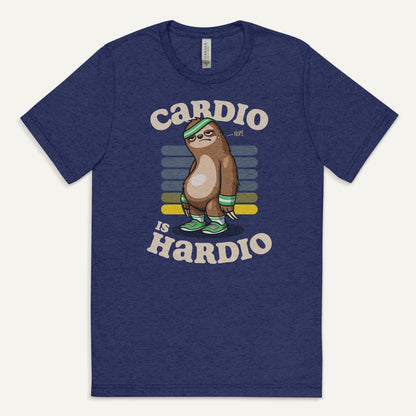 Cardio Is Hardio Triblend T-Shirt - Ministry of Sweat