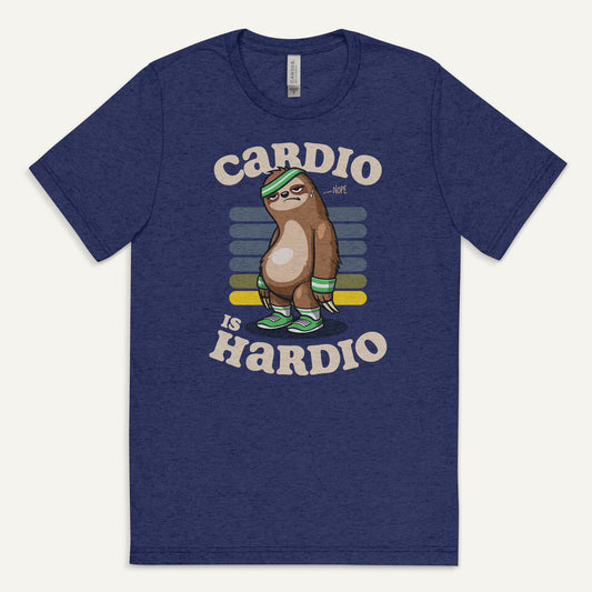 Cardio Is Hardio Triblend T-Shirt - Ministry of Sweat