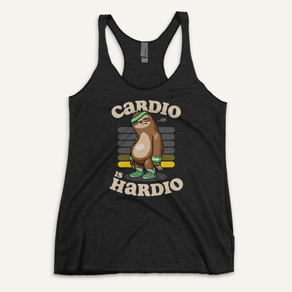 Cardio Is Hardio Racerback Tank Top - Ministry of Sweat