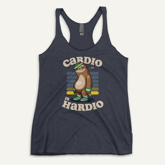 Cardio Is Hardio Racerback Tank Top - Ministry of Sweat
