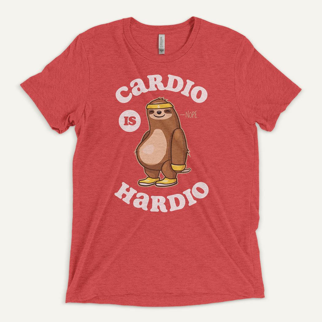 Cardio Is Hardio Men's Triblend T-Shirt