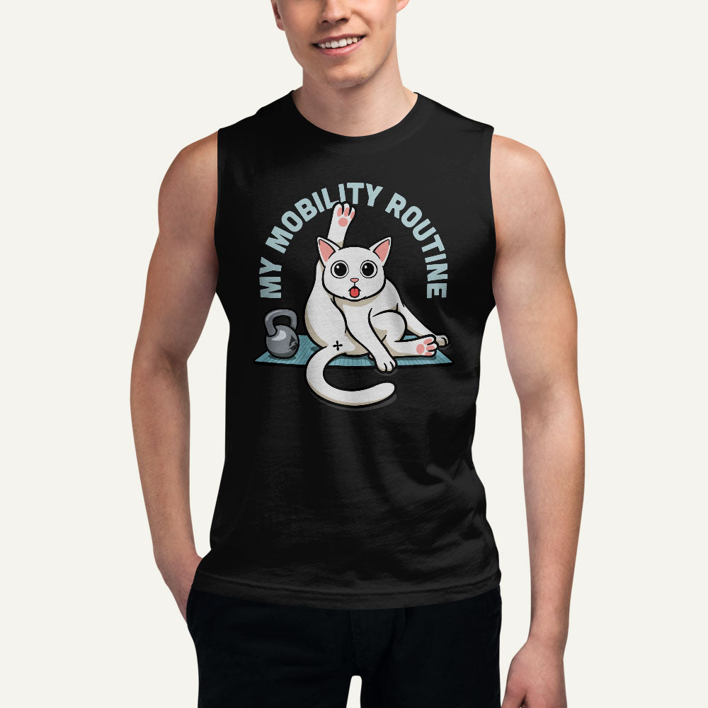 Cat Mobility Routine Men’s Muscle Tank - Ministry of Sweat
