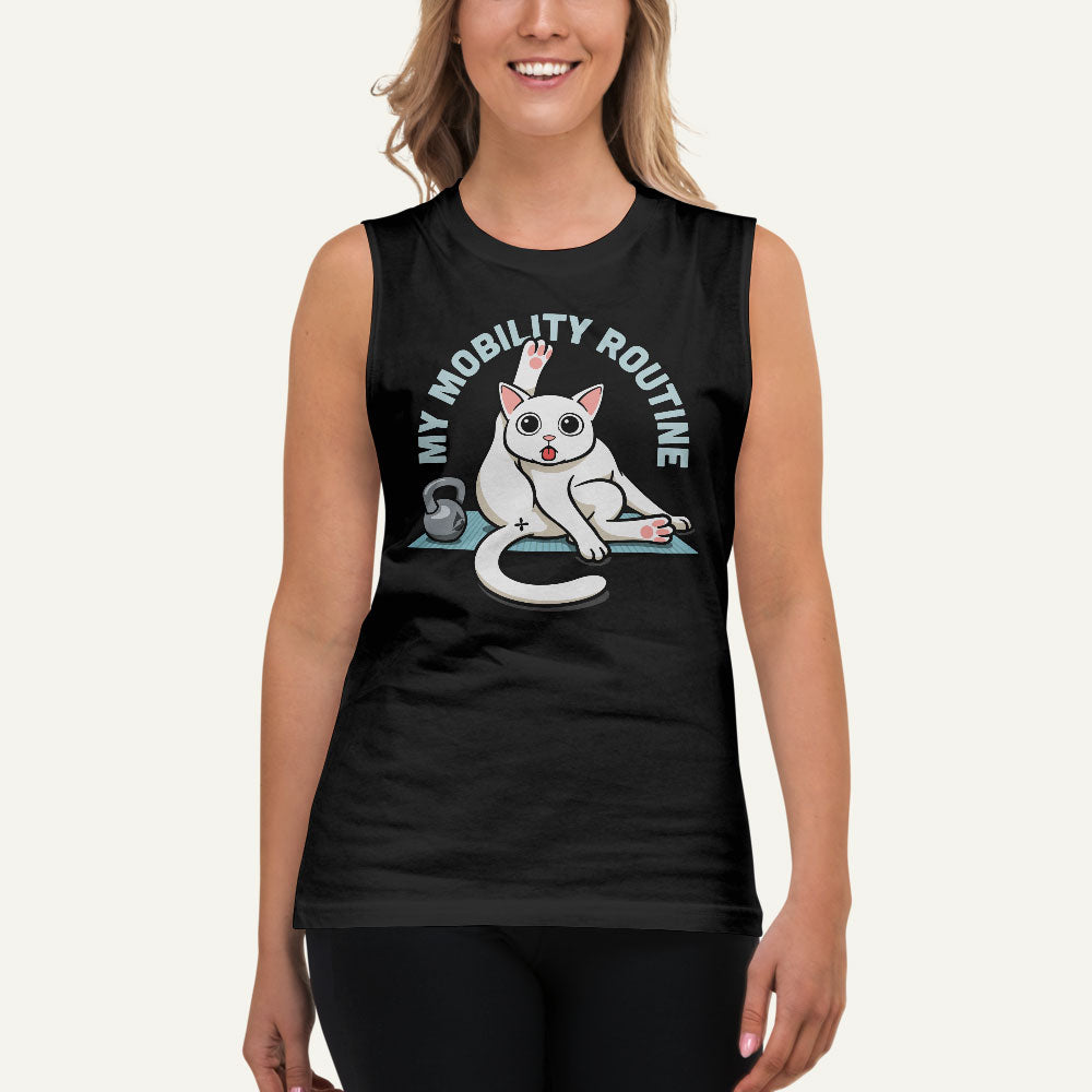 Cat Mobility Routine Men’s Muscle Tank - Ministry of Sweat
