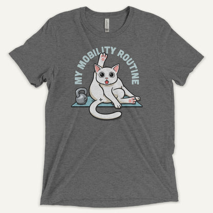 Cat Mobility Routine Men’s Triblend T-Shirt - Ministry of Sweat