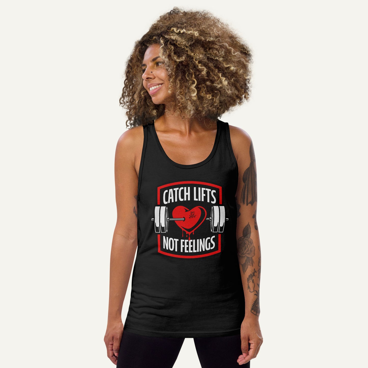 Catch Lifts Not Feelings Men’s Tank Top