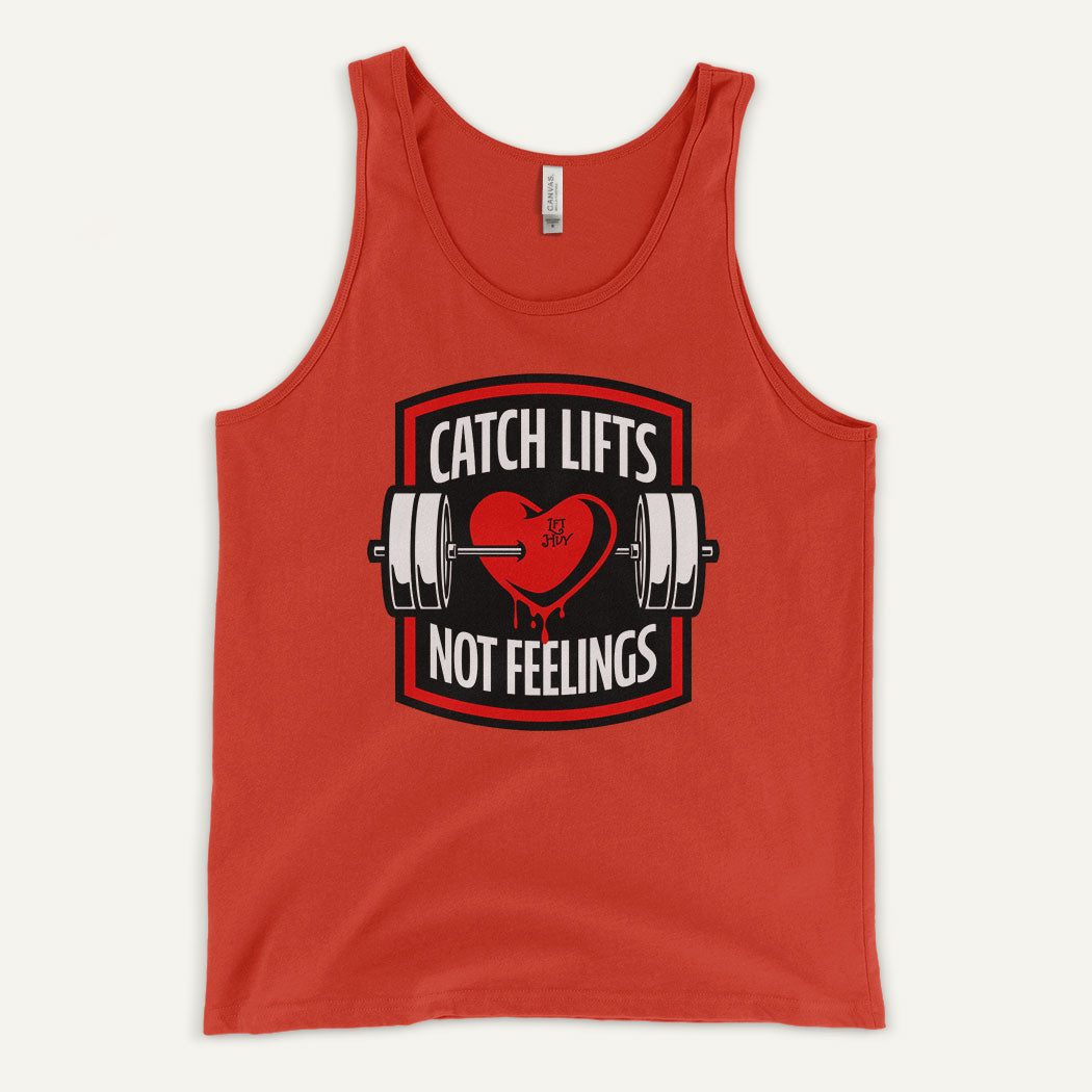 Catch Lifts Not Feelings Men’s Tank Top