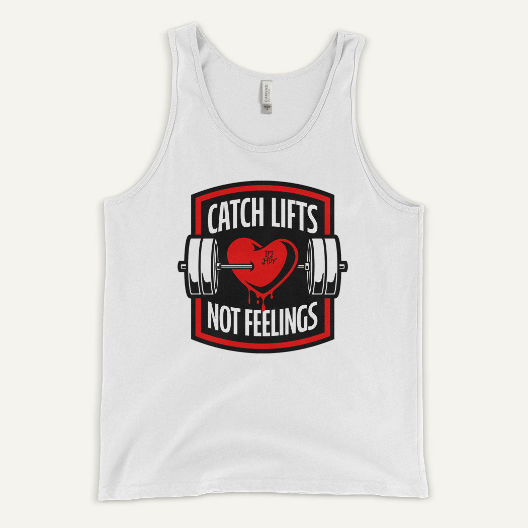 Catch Lifts Not Feelings Men’s Tank Top