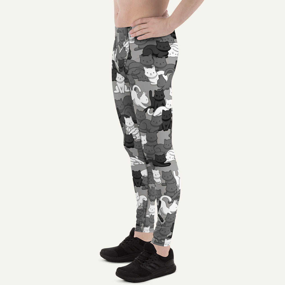 Urban Camo Cat Men's Leggings
