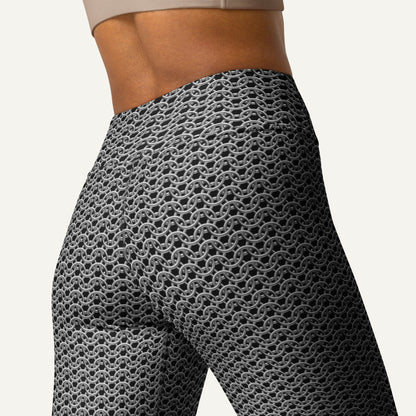 Chain Mail High-Waisted Leggings