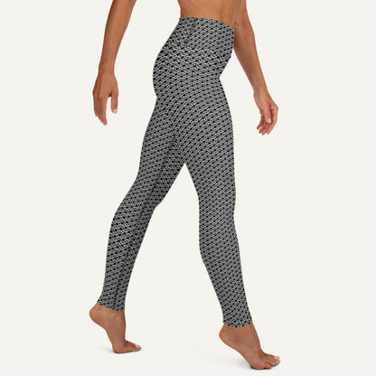 Chain Mail High-Waisted Leggings