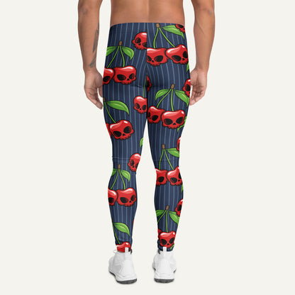 Cherry Skulls Men’s Leggings