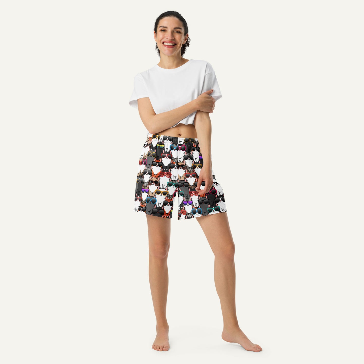 Cool Cats Athletic Shorts