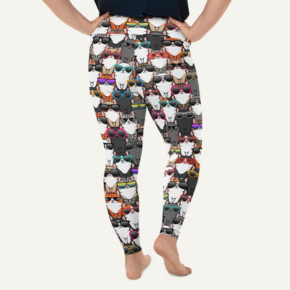 Cool Cats Plus Size Leggings