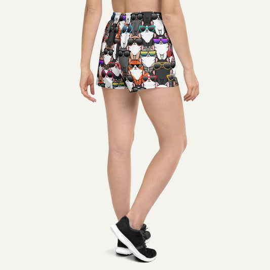 Cool Cats Women's Athletic Shorts