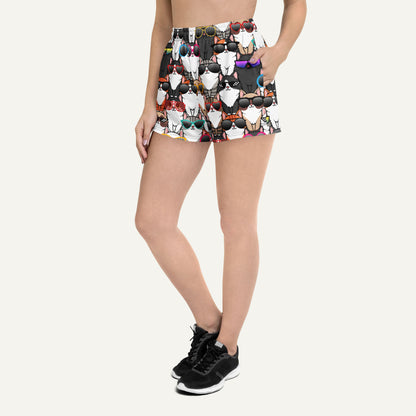 Cool Cats Women's Athletic Shorts