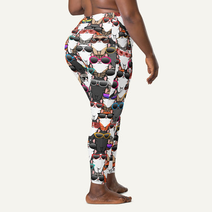 Cool Cats Pocket Leggings