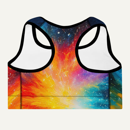 Cosmic Unicorn Padded Sports Bra