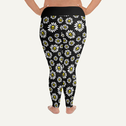 Death Daisies Plus Size Leggings