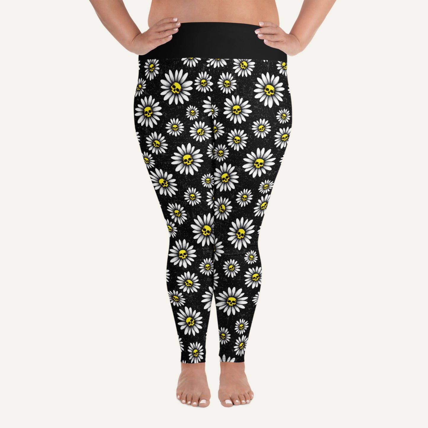 Death Daisies Plus Size Leggings