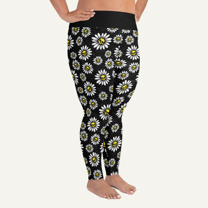 Death Daisies Plus Size Leggings