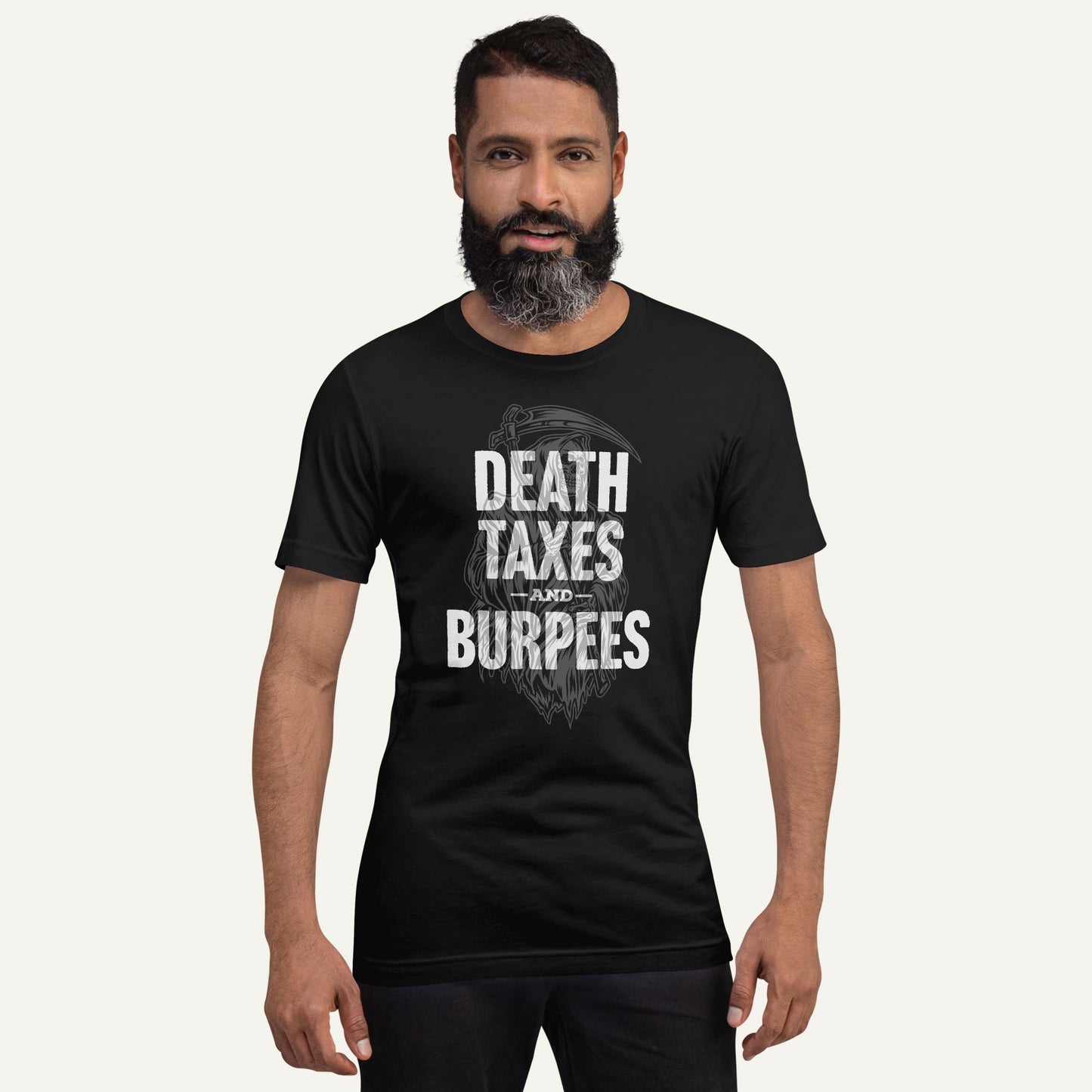 Death Taxes And Burpees Men’s Standard T-Shirt