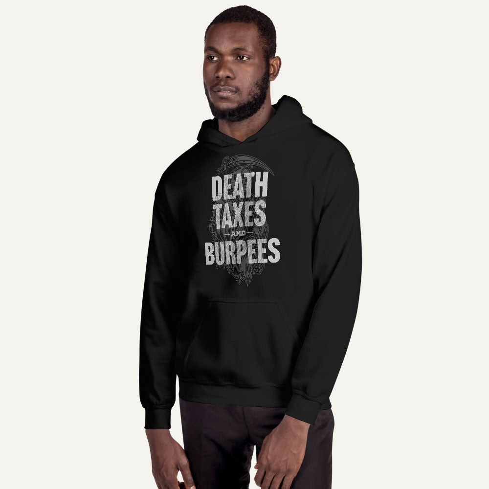 Death Taxes And Burpees Pullover Hoodie