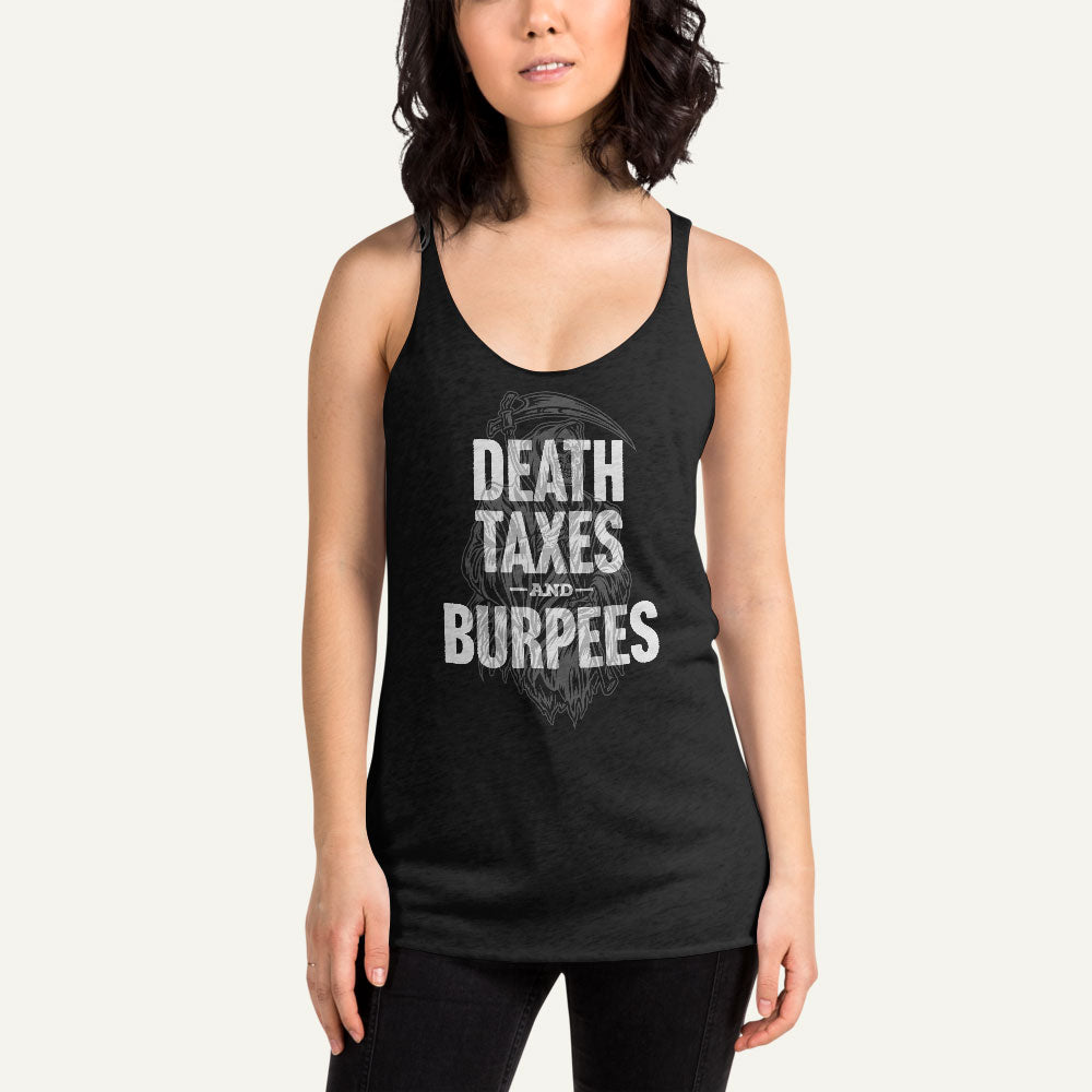 Death Taxes And Burpees Women’s Tank Top