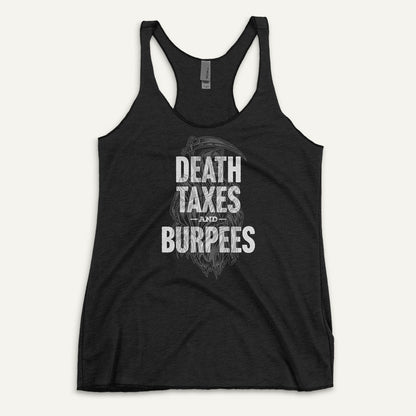 Death Taxes And Burpees Women’s Tank Top