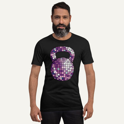 Disco Ball Kettlebell Design Men's Standard T-Shirt