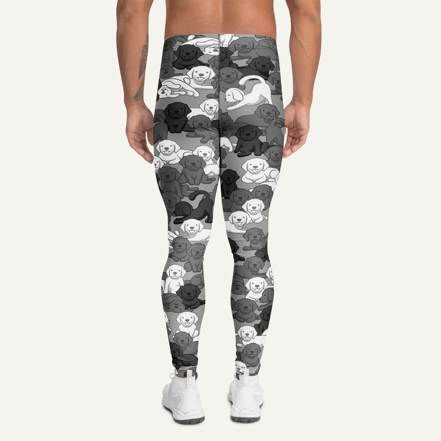 Urban Camo Dog Men's Leggings