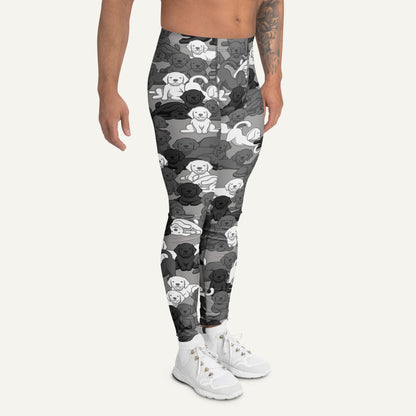 Urban Camo Dog Men's Leggings