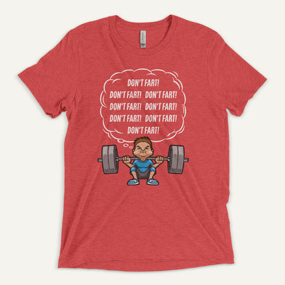 Don’t Fart Squat Men’s Triblend T-Shirt