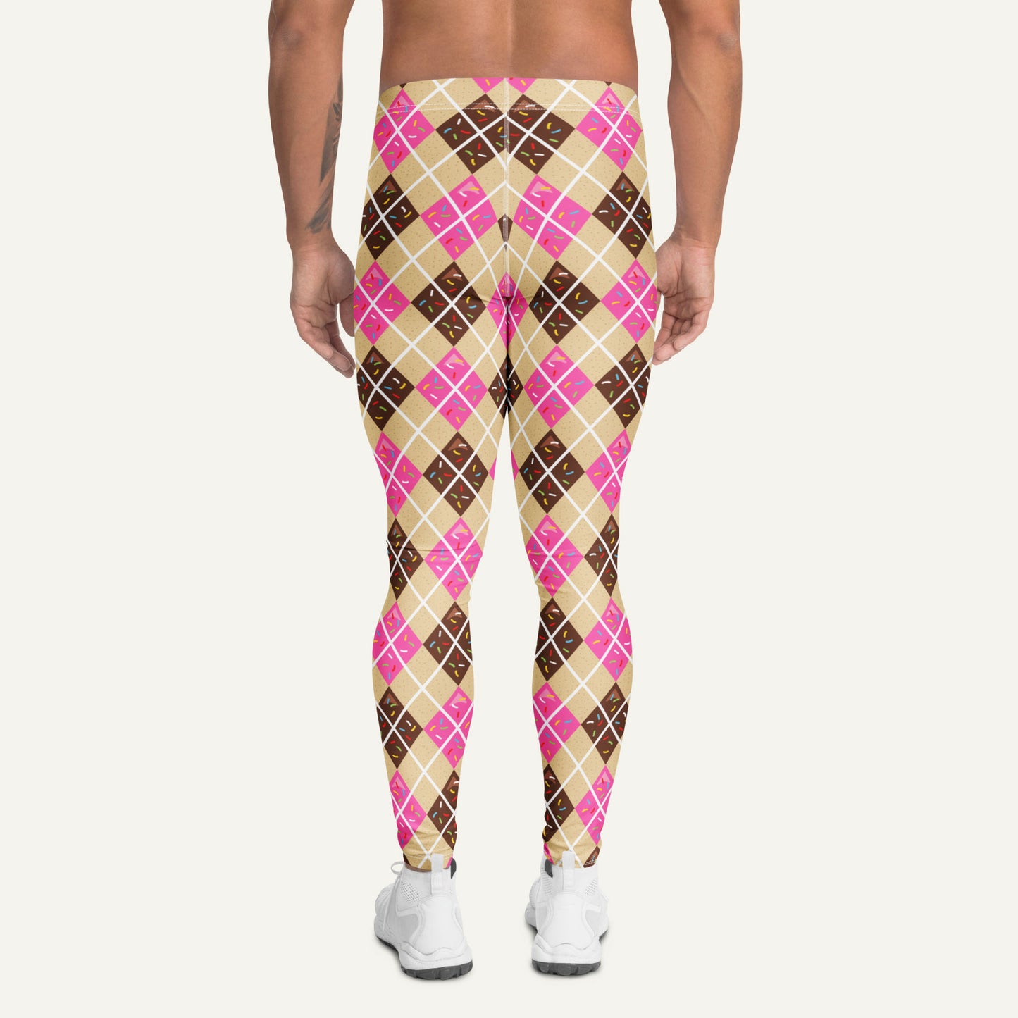 Donut Argyle Men's Leggings