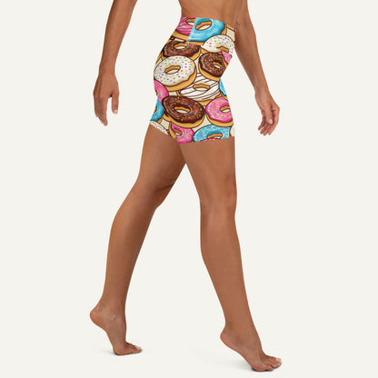 Donut Party High-Waisted Shorts