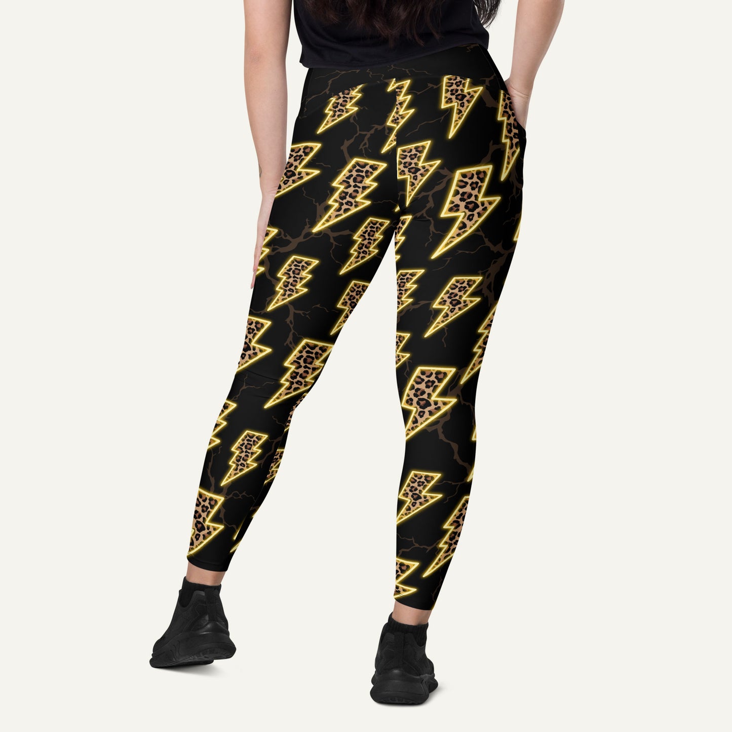 Electric Leopard Pocket Leggings