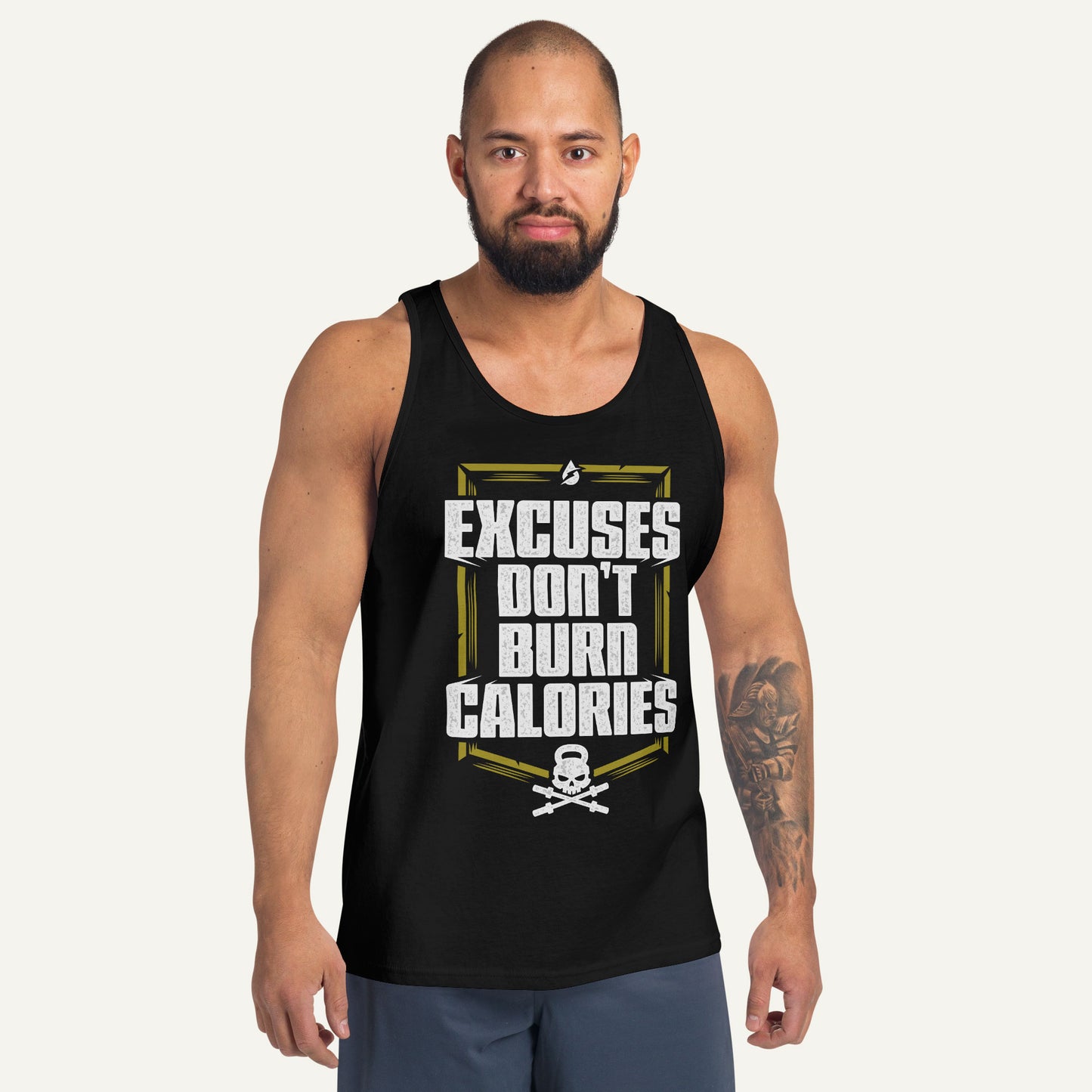 Excuses Don't Burn Calories Men's Tank Top